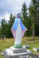 Статую Пресвятої Богородиці на висоті 1251 м освятили на Коломийщині.(ФОТО)